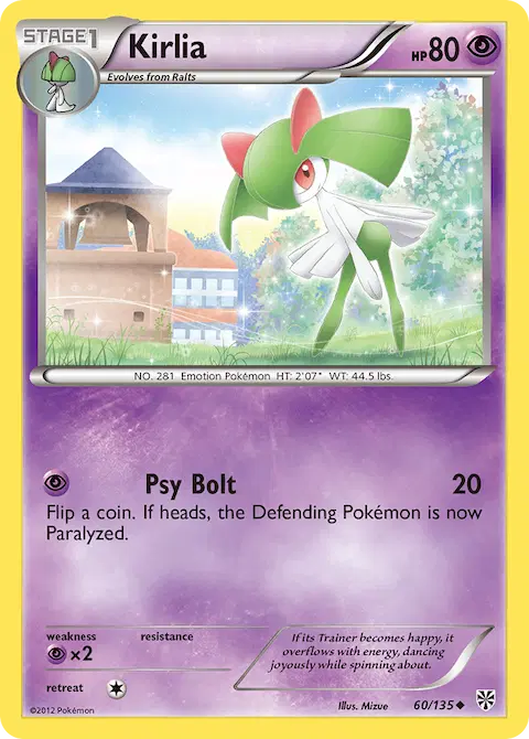 Kirlia, Plasma Storm 60/135