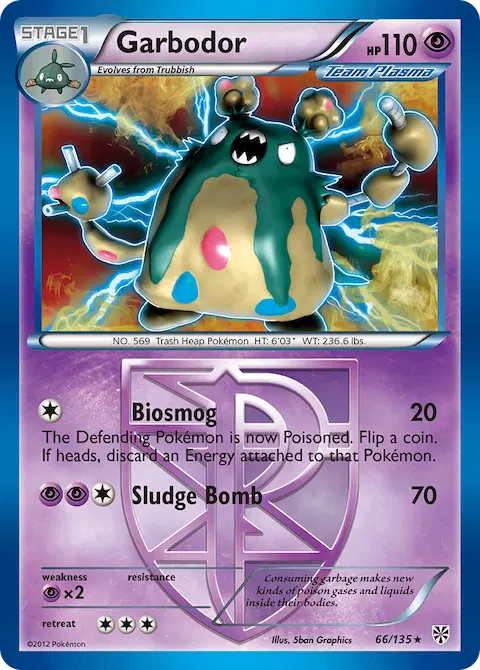 Garbodor, Plasma Storm 66/135