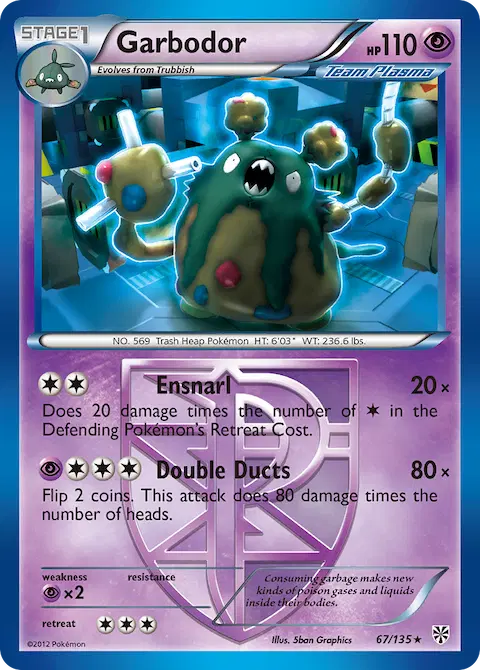 Garbodor, Plasma Storm 67/135