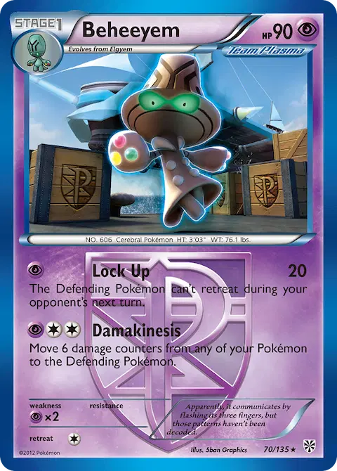 Beheeyem, Plasma Storm 70/135