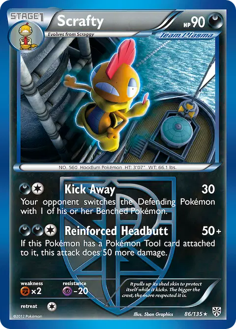 Scrafty, Plasma Storm 86/135