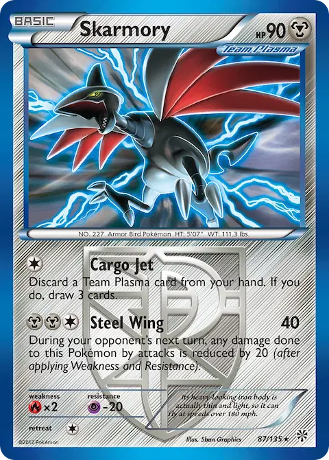 Skarmory, Plasma Storm 87/135