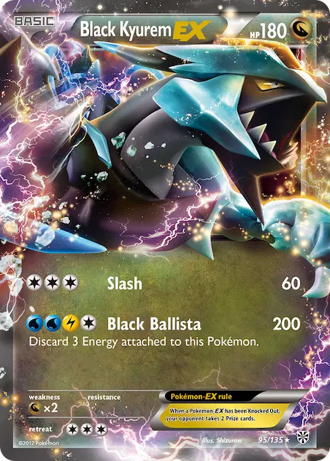 Black Kyurem-EX, Plasma Storm 95/135