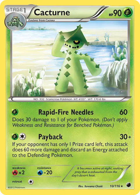 Cacturne, Plasma Freeze 10/116