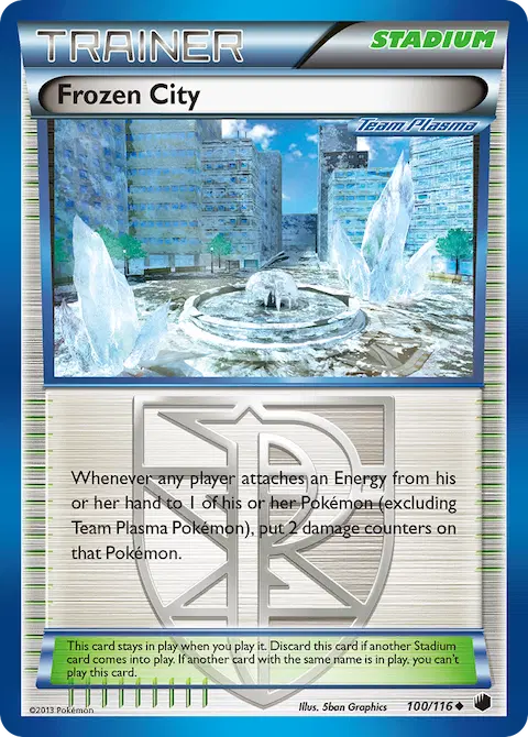 Frozen City, Plasma Freeze 100/116