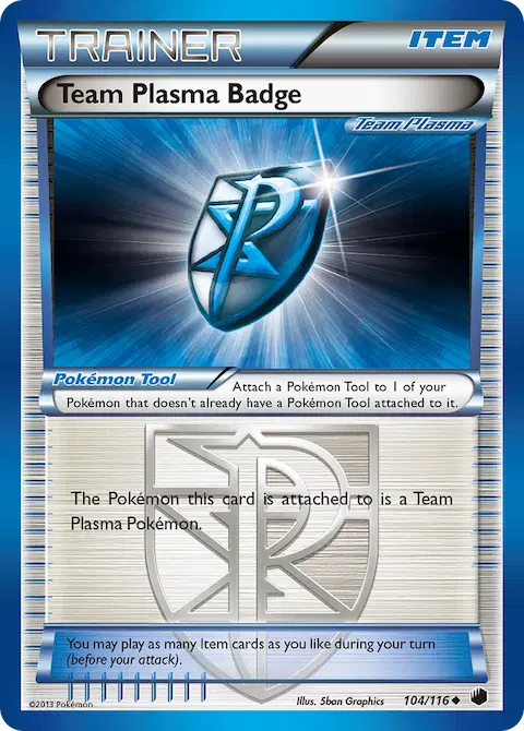 Team Plasma Badge, Plasma Freeze 104/116