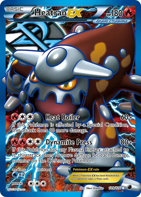 Heatran-EX, Plasma Freeze 109/116
