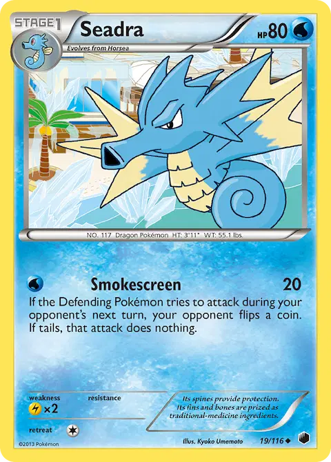 Seadra, Plasma Freeze 19/116