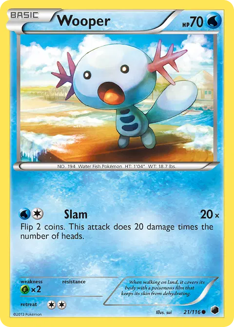 Wooper, Plasma Freeze 21/116