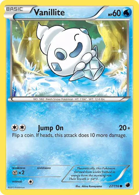 Vanillite, Plasma Freeze 27/116