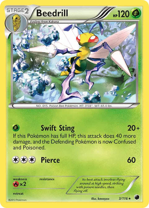 Beedrill, Plasma Freeze 3/116