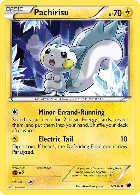 Pachirisu, Plasma Freeze 37/116