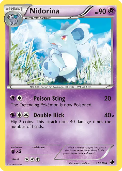 Nidorina, Plasma Freeze 41/116