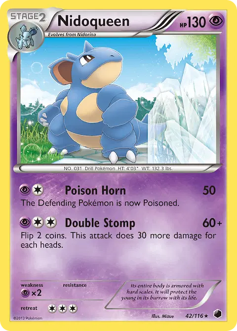 Nidoqueen, Plasma Freeze 42/116