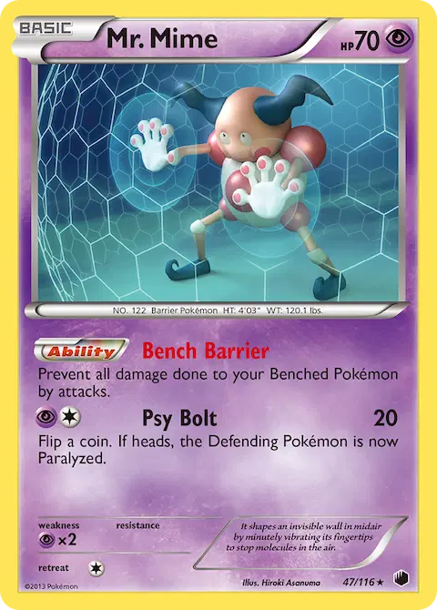 Mr. Mime, Plasma Freeze 47/116