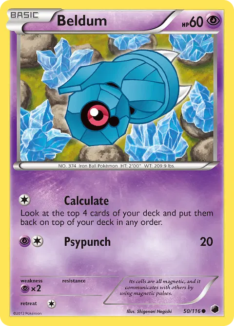 Beldum, Plasma Freeze 50/116