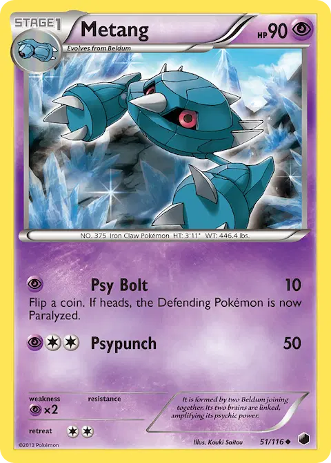 Metang, Plasma Freeze 51/116