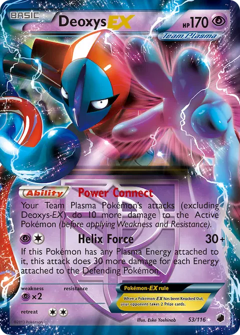 Deoxys-EX, Plasma Freeze 53/116