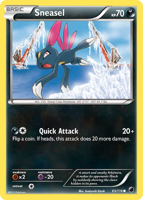 Sneasel, Plasma Freeze 65/116