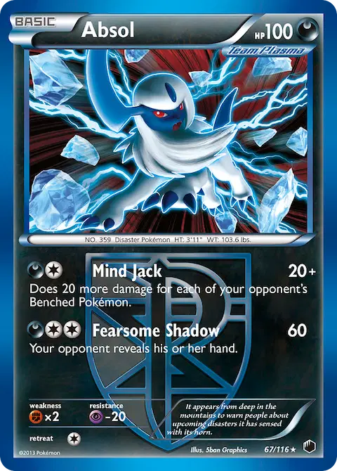 Absol, Plasma Freeze 67/116