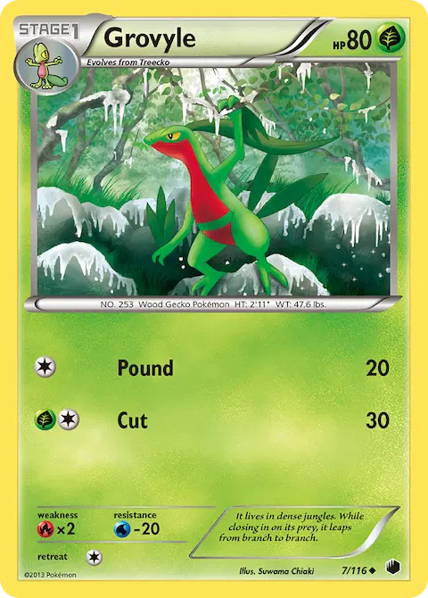 Grovyle, Plasma Freeze 7/116