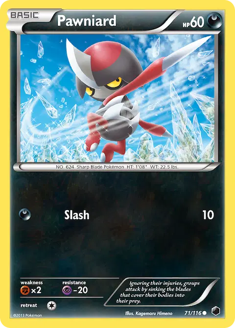 Pawniard, Plasma Freeze 71/116