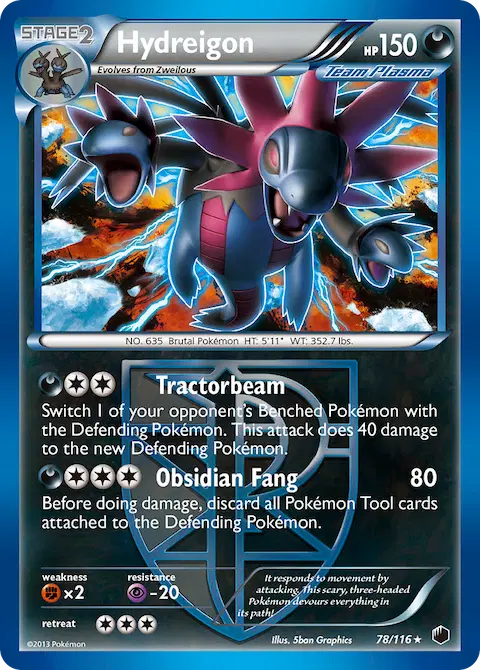 Hydreigon, Plasma Freeze 78/116