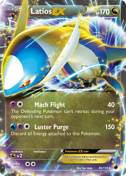 Latios-EX, Plasma Freeze 86/116