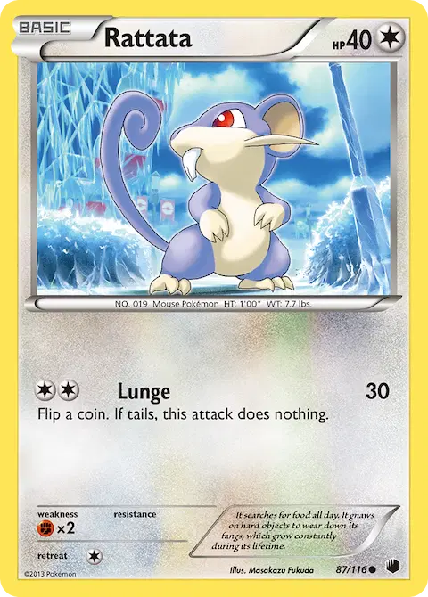 Rattata, Plasma Freeze 87/116