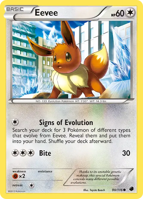 Eevee, Plasma Freeze 90/116