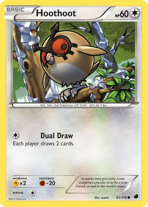 Hoothoot, Plasma Freeze 91/116