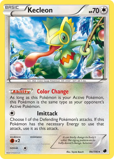 Kecleon, Plasma Freeze 94/116
