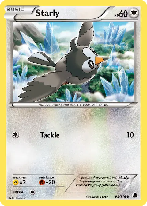 Starly, Plasma Freeze 95/116