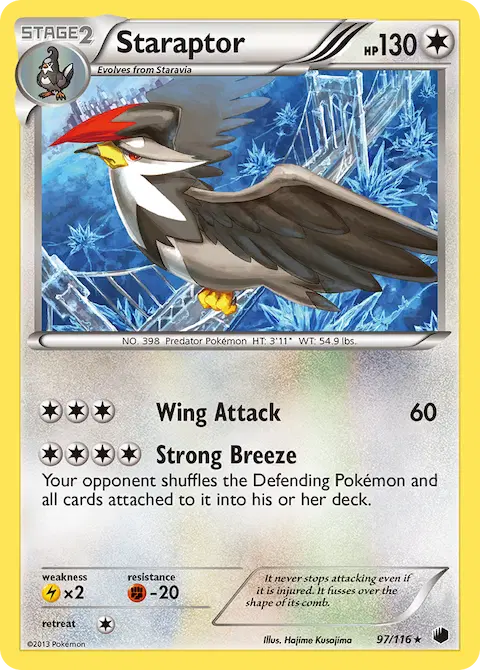 Staraptor, Plasma Freeze 97/116