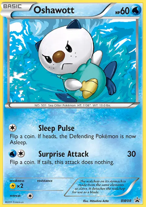 Oshawott, BW Black Star Promos BW08