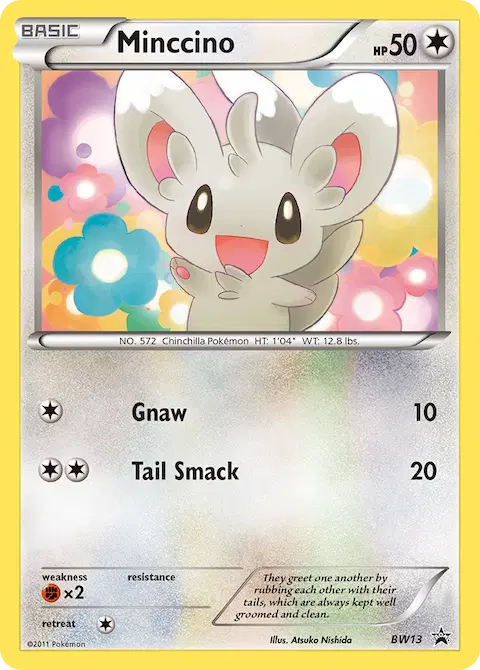 Minccino, BW Black Star Promos BW13