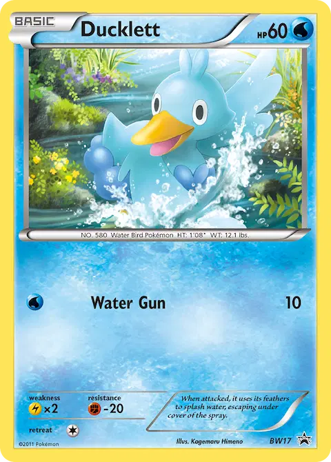 Ducklett, BW Black Star Promos BW17