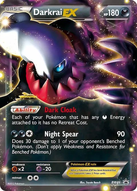 Darkrai-EX, BW Black Star Promos BW46