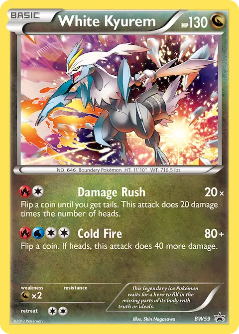 White Kyurem, BW Black Star Promos BW59