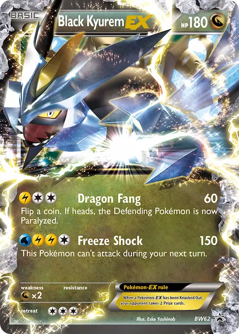 Black Kyurem-EX, BW Black Star Promos BW62