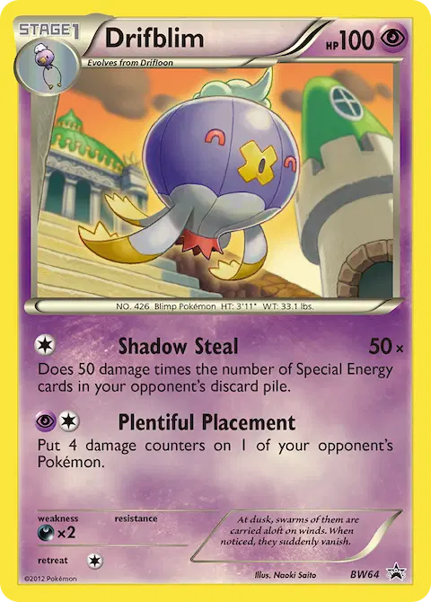 Drifblim, BW Black Star Promos BW64