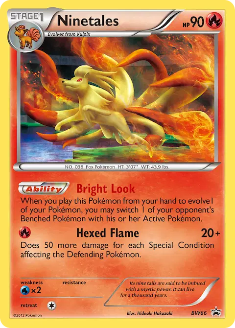 Ninetales, BW Black Star Promos BW66