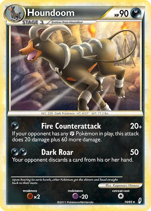 Houndoom, Call of Legends 10/95