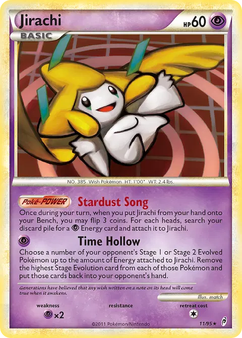 Jirachi, Call of Legends 11/95