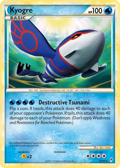 Kyogre, Call of Legends 12/95