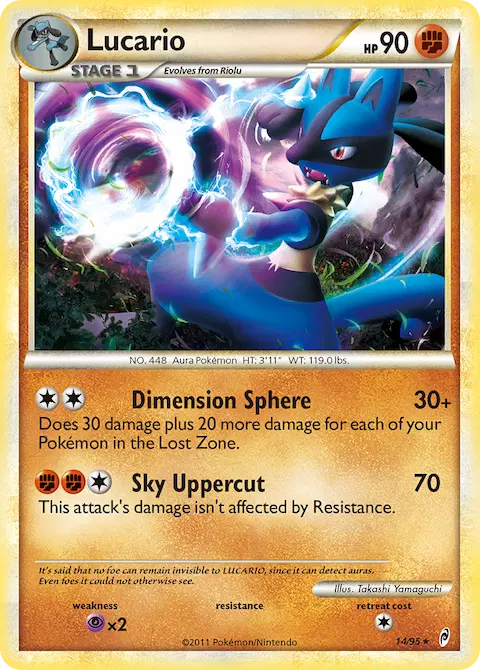 Lucario, Call of Legends 14/95