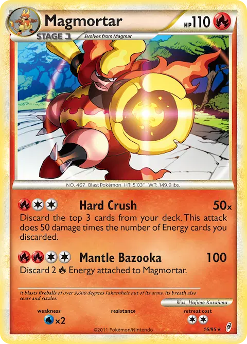 Magmortar, Call of Legends 16/95