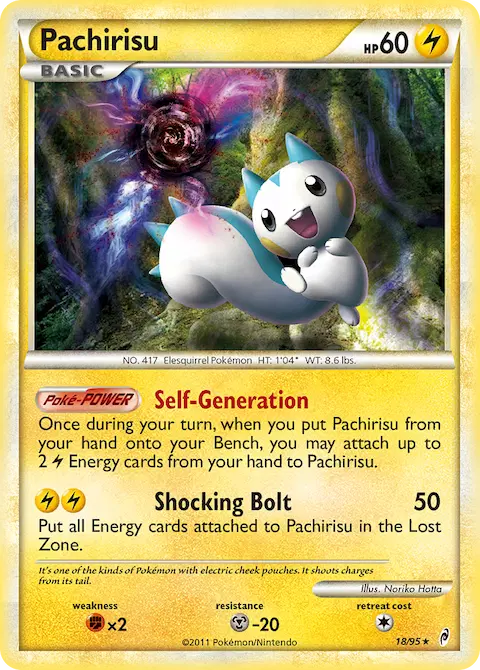 Pachirisu, Call of Legends 18/95