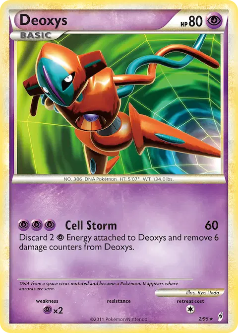 Deoxys, Call of Legends 2/95