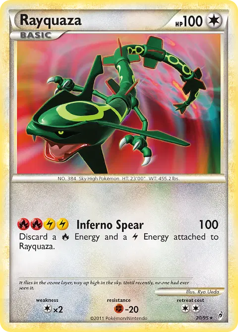 Rayquaza, Call of Legends 20/95